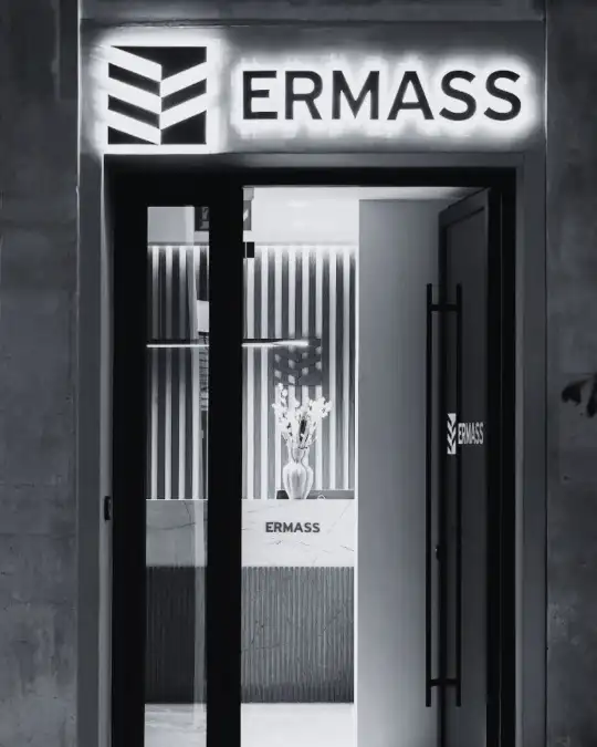 Ermass Hotel entrance